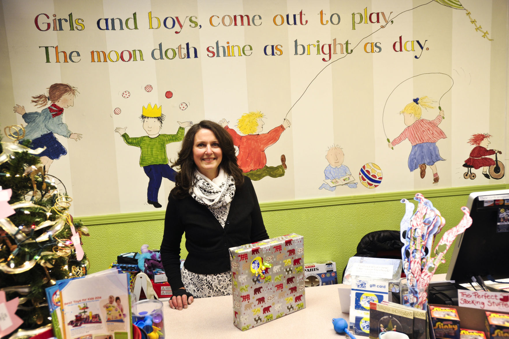 Amy Barrett, proprietor of fashionable toys Lasso a moon,